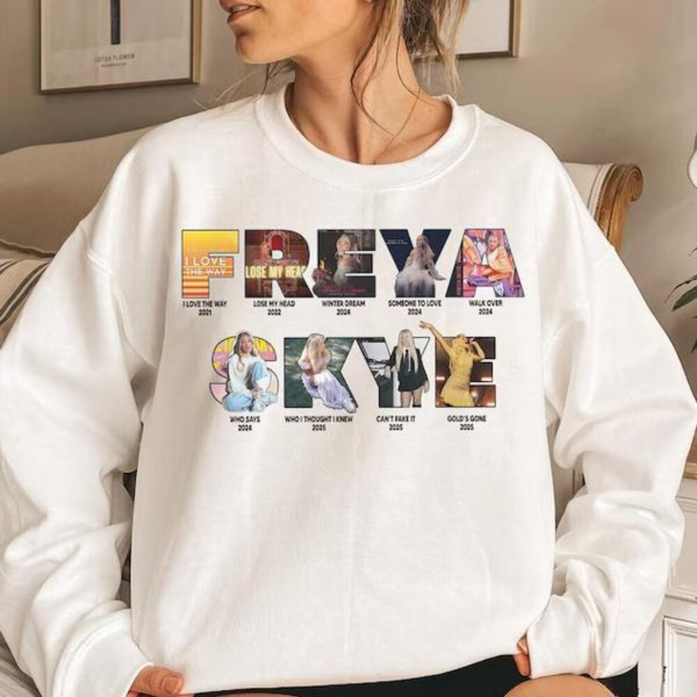 Freya Skye Silent Treatment Sweatshirt – Stars Align Tour 2026 Festival Merch